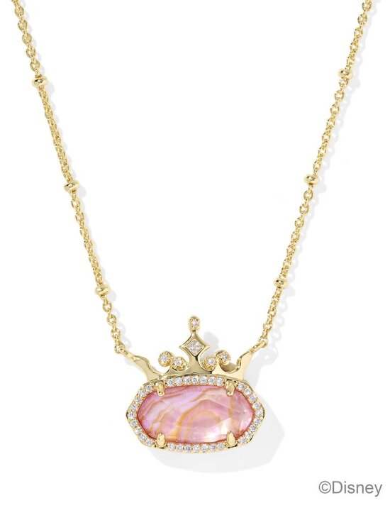 Kendra Scott Jewelry - NWT Disney | Kendra Scott Elisa Princess Gold Short Pendant Necklace